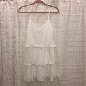 Show Me Your Mumu Suarez ruffle dress in white